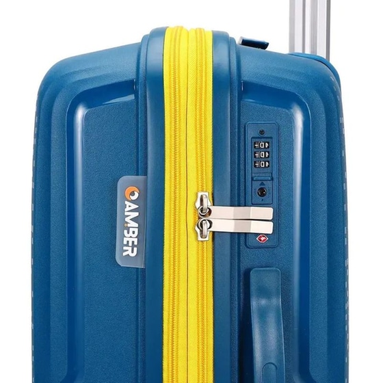 Βαλίτσα&nbsp;Μεσαία&nbsp;Amber&nbsp;Μπλε&nbsp;65cm image 7