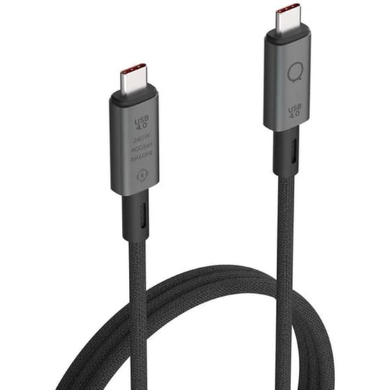 Καλώδιο δεδομένων Linq USB-C 1m - Μαύρο image 2