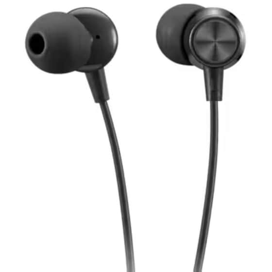 Handsfree Ακουστικά Lenovo USB-C - Μαύρο image 1