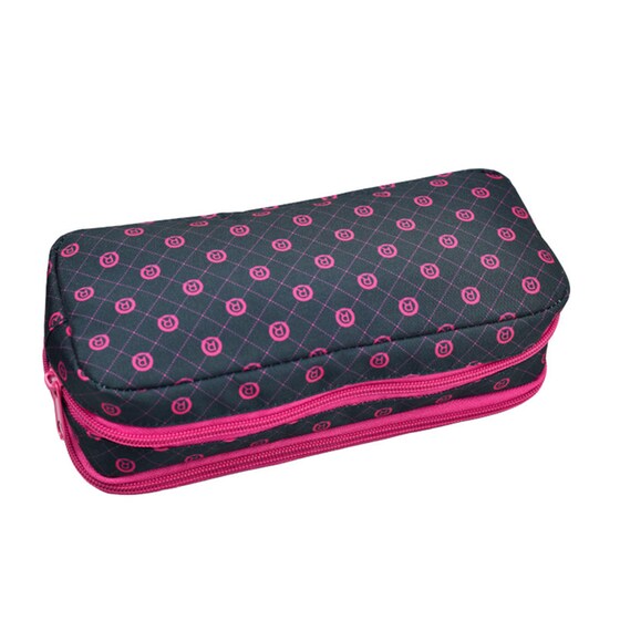 Κασετίνα Οβάλ Διπλή Gim Rainbow High image 1