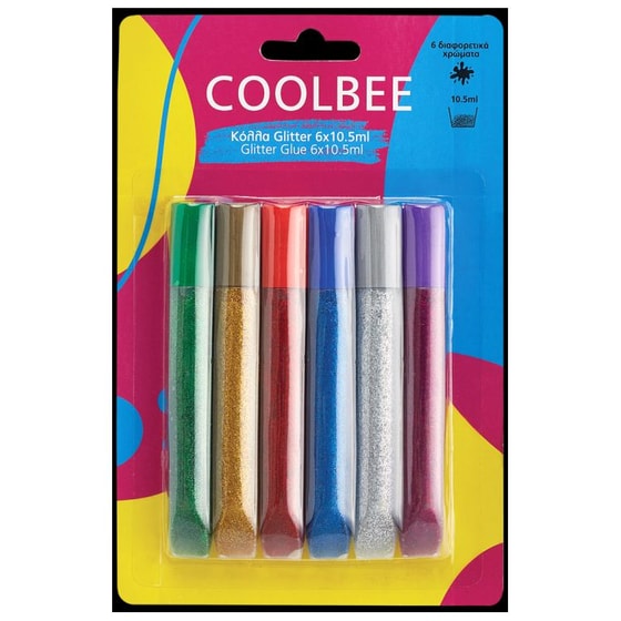 Κόλλα Coolbee Glitter (6 Τεμάχια) x 10. 5ml image 0
