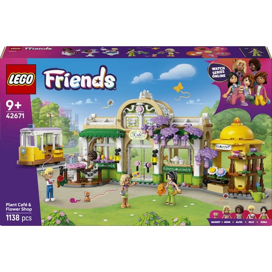 LEGO® Friends Καφετέρια με Φυτά & Ανθοπωλείο (42671) image 0