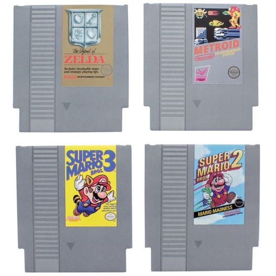 Σουβέρ Paladone NES Cartridge - Σετ 8 Τεμαχίων image 2