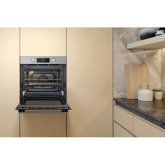 WHIRLPOOL OMR58HU1FB 71 Lt Inox Εντοιχιζόμενος Φούρνος Άνω Πάγκου image 10