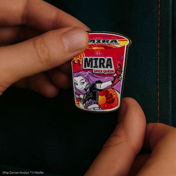 Καρφίτσα Cinereplicas K-Pop Demon Hunters - Mira Spice Queen Noodles image 2