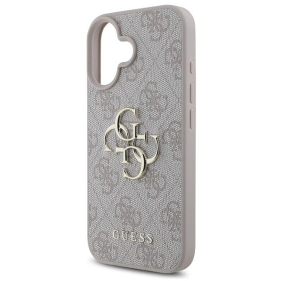 Θήκη Apple iphone 16 - Guess 4g Pu Big Logo - Ροζ image 2