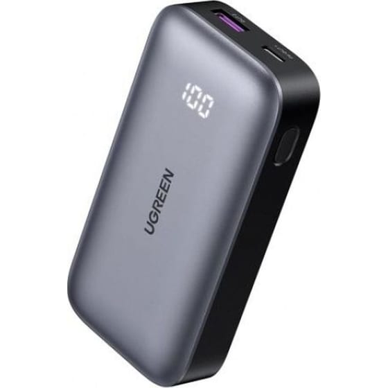 Powerbank Ugreen PB502 10000mAh - Γκρι image 0