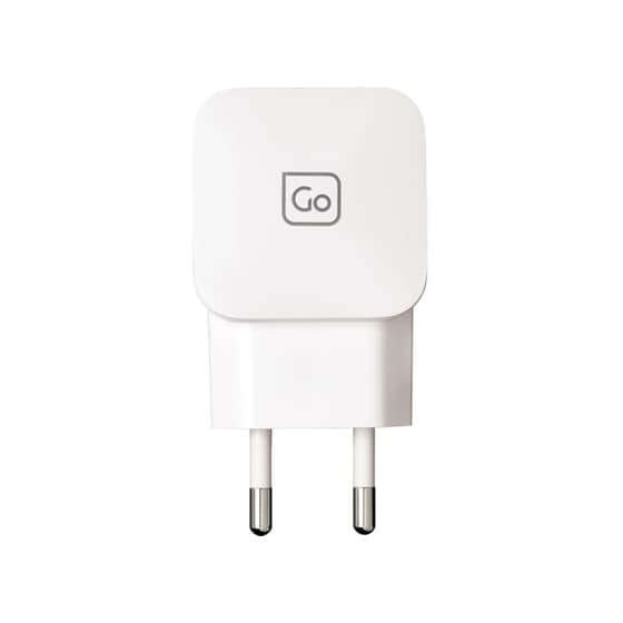 Φορτιστής Πρίζας Go Travel EU Usb 2.4A - White image 0