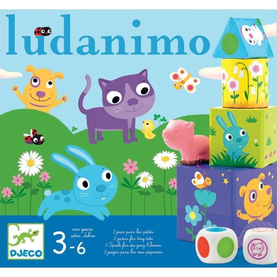 Ludanimo 3 Σε 1 Επιτραπέζιο (Djeco) image 0