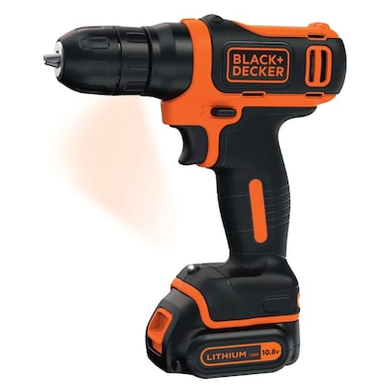 Black And Decker 10.8v Δραπανοκατσάβιδο Bdcd12-qw image 1