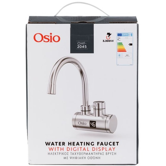 OSIO OHF-2045 Ταχυθερμαντήρας Τοίχου 3300 W image 9