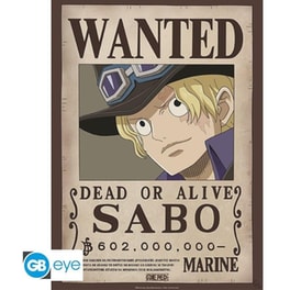 Αφίσα One Piece Sabo Wanted Κάθετη 52x38 cm