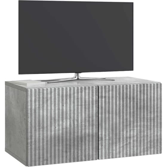 Επιτοίχιο Έπιπλο Τηλεόρασης VidaXL 59.5x31x30 cm - Γκρι image 1