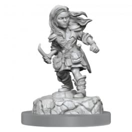 Nolzur's Mini Halfling Female Rogue Dungeons & Dragons WIZKIDS