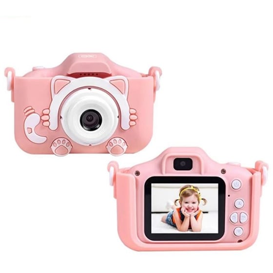 Παιδική Φωτογραφική Μηχανή Compact XO XJ01 - Pink image 2