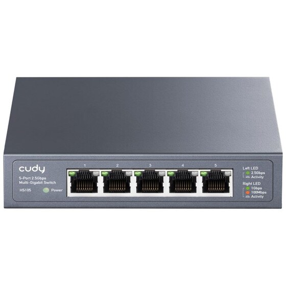 Cudy HS105 Unmanaged L2 Switch με 5 Θύρες Ethernet image 0