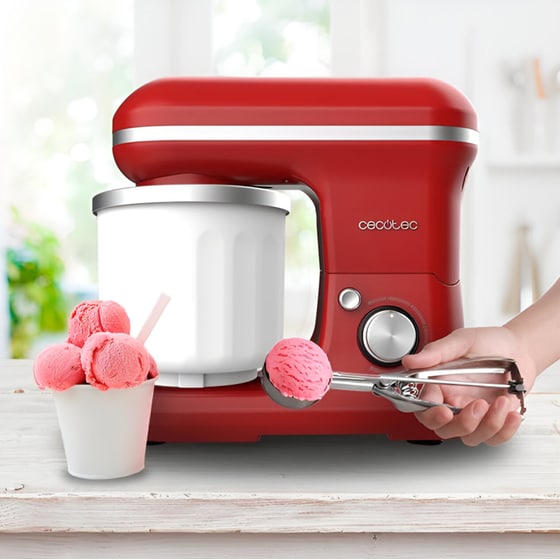 CECOTEC Cecomixer Merengue Ice-Cream CEC-03903 1200 W 5 L Κόκκινο Κουζινομηχανή image 6