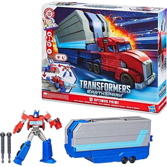 Hasbro Σετ Παιχνιδιού Transformers Truck to Playset Earthspark Optimus Prime (G0750) image 2