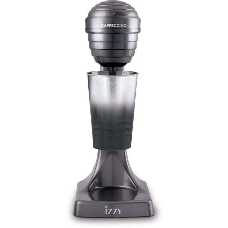 IZZY IZZY CAFFECCINO 120 W με 2 Ταχύτητες Γκρι Επιτραπέζια Φραπεδιέρα