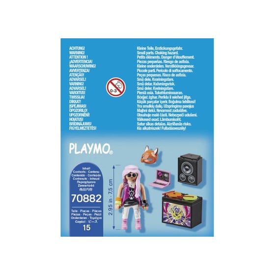 PLAYMOBIL® Special Plus DJ με Κονσόλα (70882) image 2
