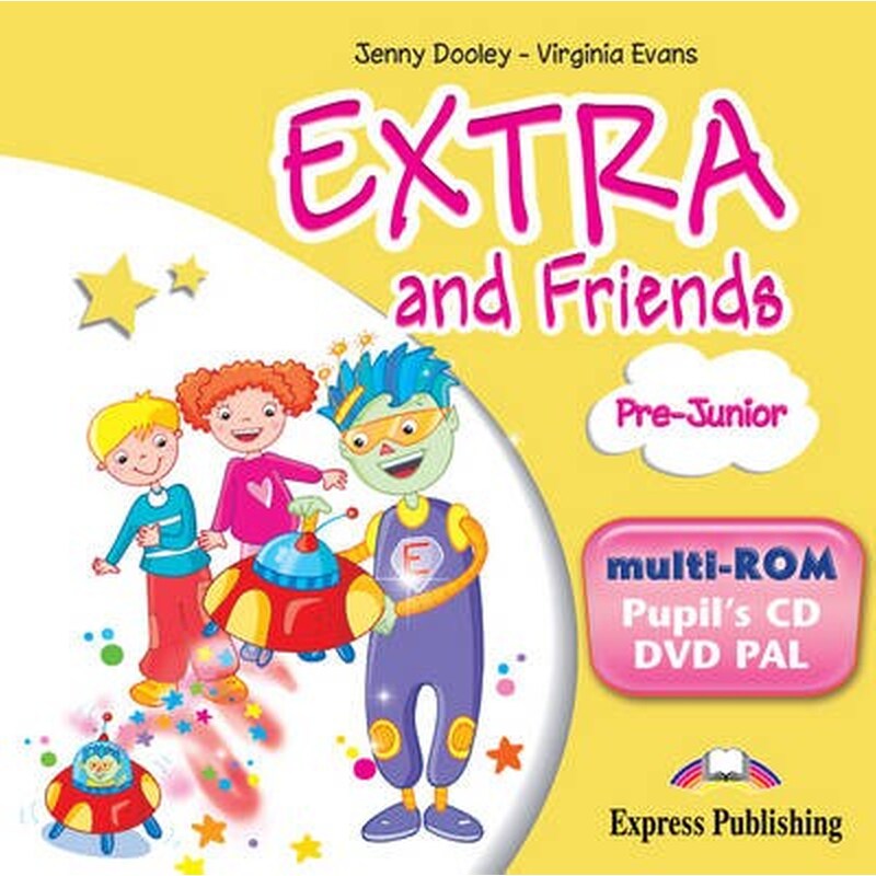 Extra Friends Pre-Junior Pupils CD/DVD PAL (Greece)