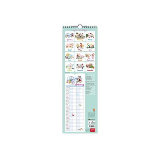ΗΜΕΡ. CALENDAR 16X49CM SUPER MUM 2017 image 1