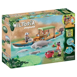 PLAYMOBIL® Wiltopia Εκδρομή με Ποταμόπλοιο στον Αμαζόνιο (71010)