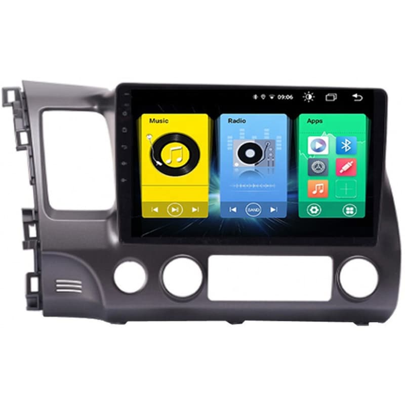 Hχοσύστημα OEM με Οθόνη Αφής 10 Android GPS Wi-Fi Bluetooth 1GB/16GB HO141 για HONDA CIVIC 4D (2006-2012)