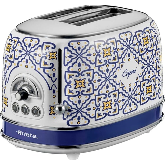 Φρυγανιέρα ARIETE CAPRI 155 2 Θέσεων 810 W Λευκή/Μπλε image 0