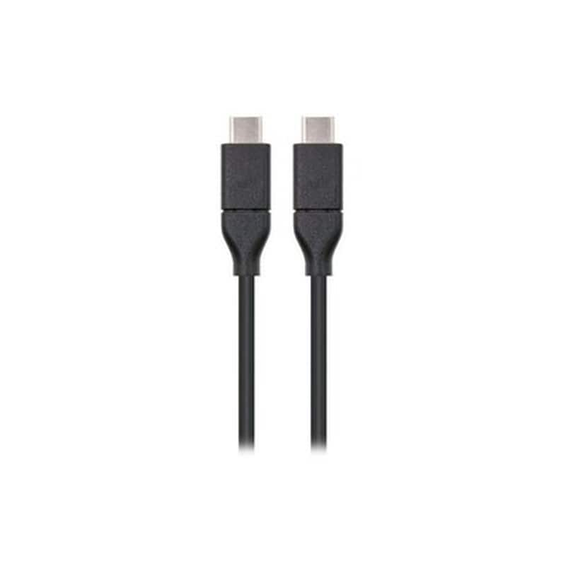 NANOCABLE Καλώδιο δεδομένων Nanocable Usb-C 1m - Black