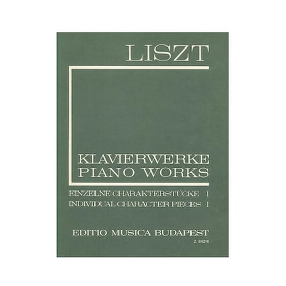 Liszt - Individual Character Pieces I image 0