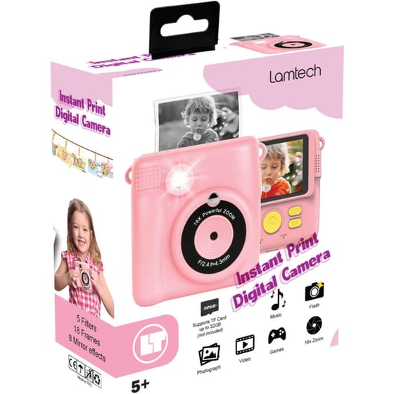 Instant Camera Lamtech Kid Flash - Ροζ image 4