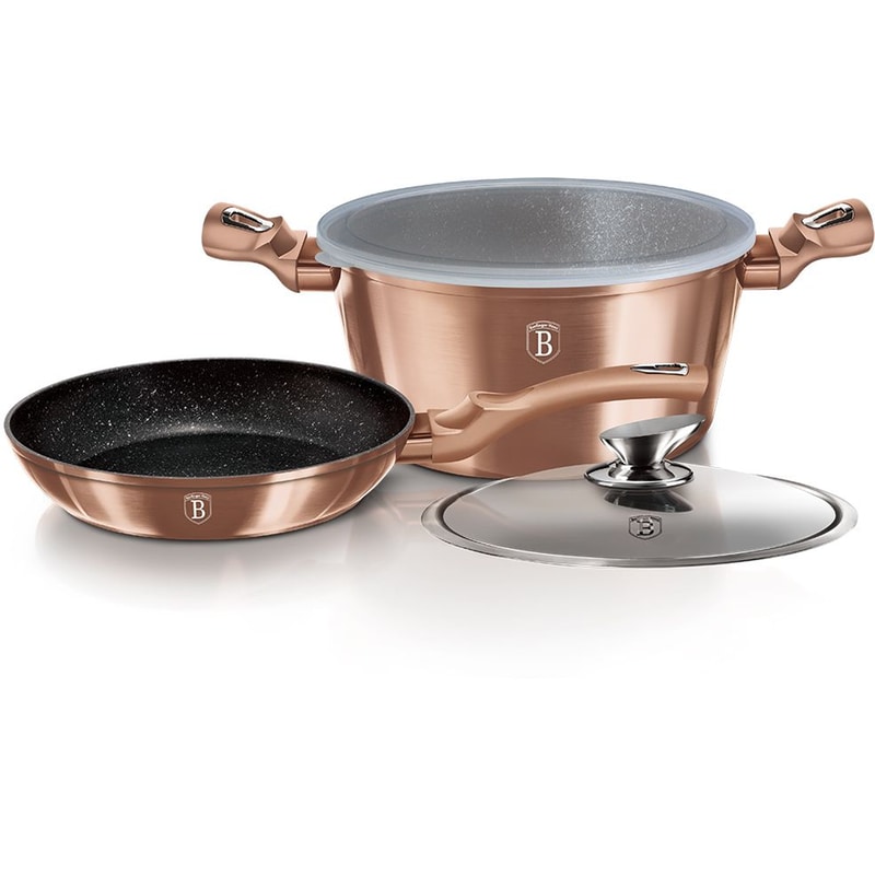BERLINGER HAUS Σετ Μαγειρικά Σκεύη BERLINGER HAUS BH-6200 4 τμχ Καφέ
