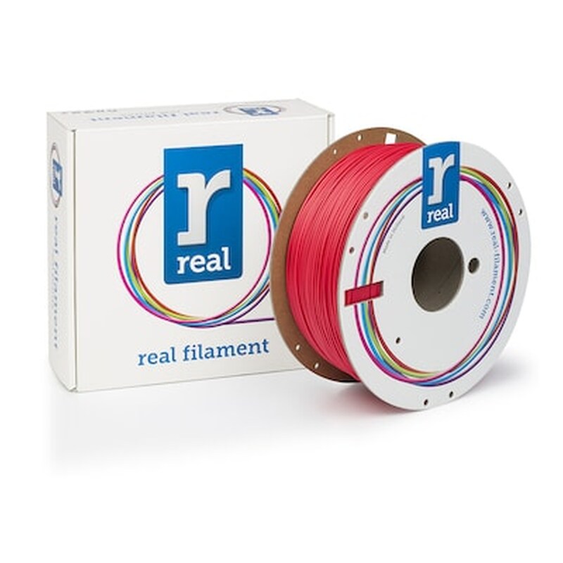 Real Realflex 3d Printer Filament - Red - Spool Of 1kg - 1.75mm