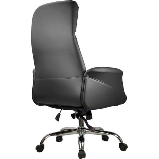 Καρέκλα Γραφείου Διευθυντή 24Mall Dero από Τεχνητό Δέρμα - Μαύρη image 1