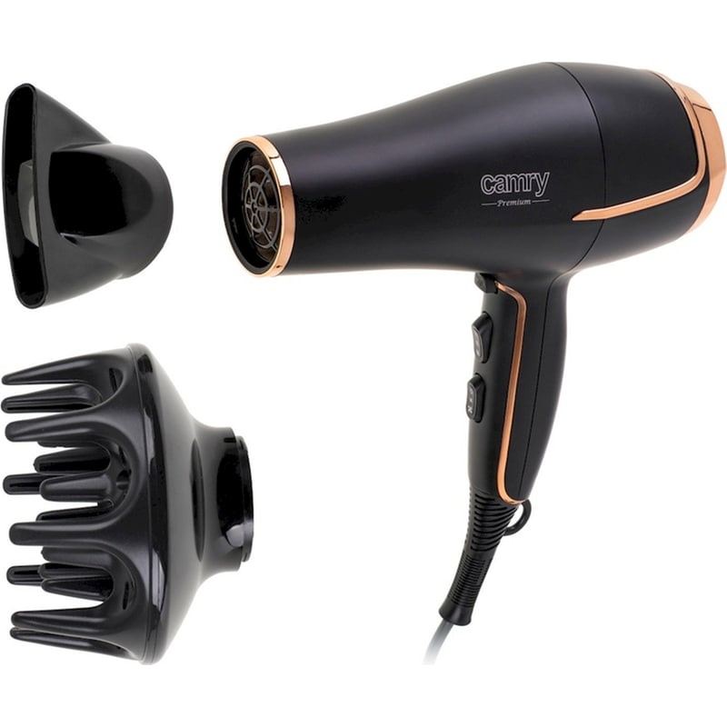 ADLER Σεσουάρ Μαλλιών Camry CR 2255 - 2000 W Μαύρο
