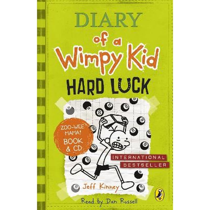 Diary of a Wimpy Kid- Hard Luck Book CD (Book 8)