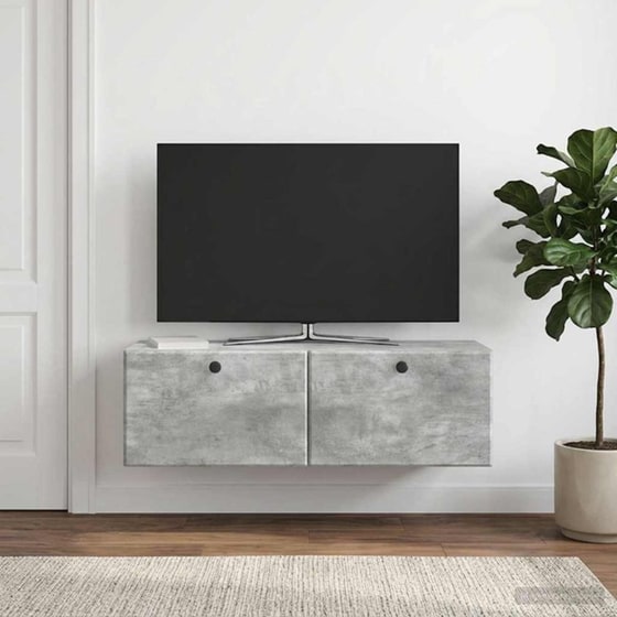 Επιτοίχιο Έπιπλο Τηλεόρασης VidaXL 98x31x30 cm image 1