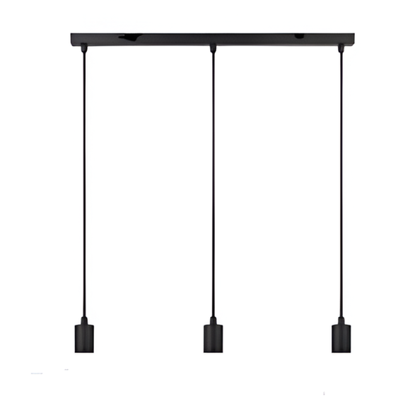 Κρεμαστό Φωτιστικό Οροφής Με 3 Καλώδια R60 image 0