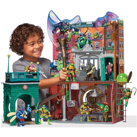 Χελωνονιντζάκια Giochi Preziosi Playset Sewer Lair Tmnt Movie image 2