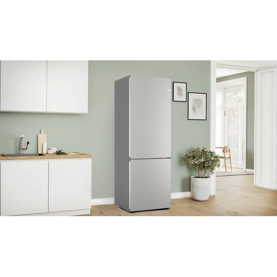 BOSCH KGN492LAF Total No Frost 440 Lt Inox Ψυγειοκαταψύκτης image 9