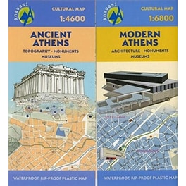 Athens cultural map