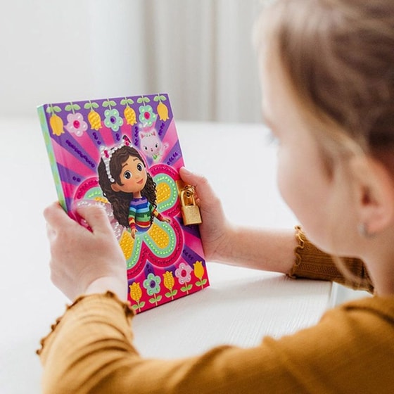 Σετ Δημιουργίας Totum Gabby's Dollhouse Diamond Diary image 2