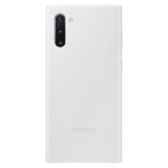 Θήκη Samsung Galaxy Note 10 - Samsung Leather Cover - White image 0