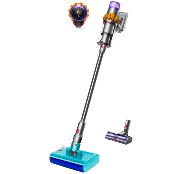 DYSON V15s Detect Submarine 25.2 V 0.77 L Nickel/Yellow Σκούπα Stick image 0