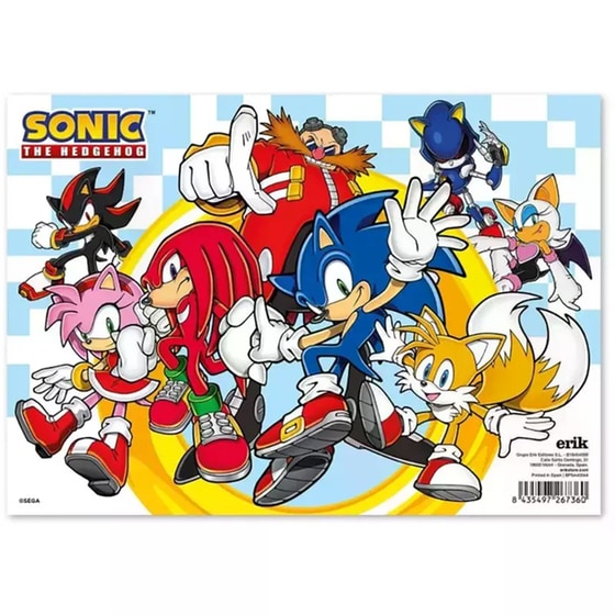 Εβδομαδιαίο Πλάνο Μπλοκ A4 Sonic the Hedgehog 21x29cm image 6