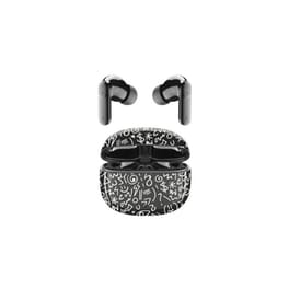 Ακουστικά bluetooth Music Sound Fancy - Μαύρο/λευκό