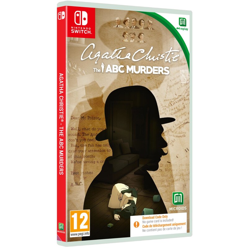 Nintendo Switch Game – Agatha Christie: The ABC Murders (Code In A Box)