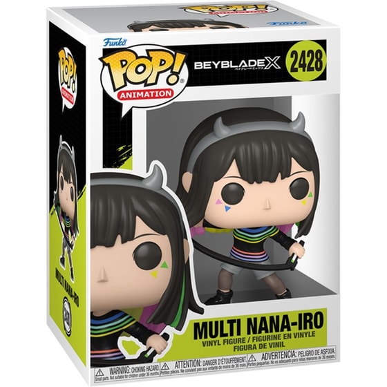Funko Pop! Animation: Beyblade X - Multi Nana-Iro #2428 Vinyl Figure image 1