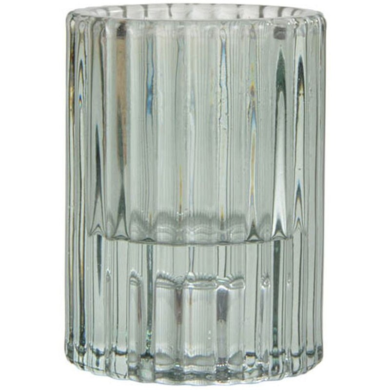 Κηροπήγιο Spitishop L-c Arty Celadon 6bph040vm Γυάλινο 5.5x7.5cm - Πράσινο SPITISHOP